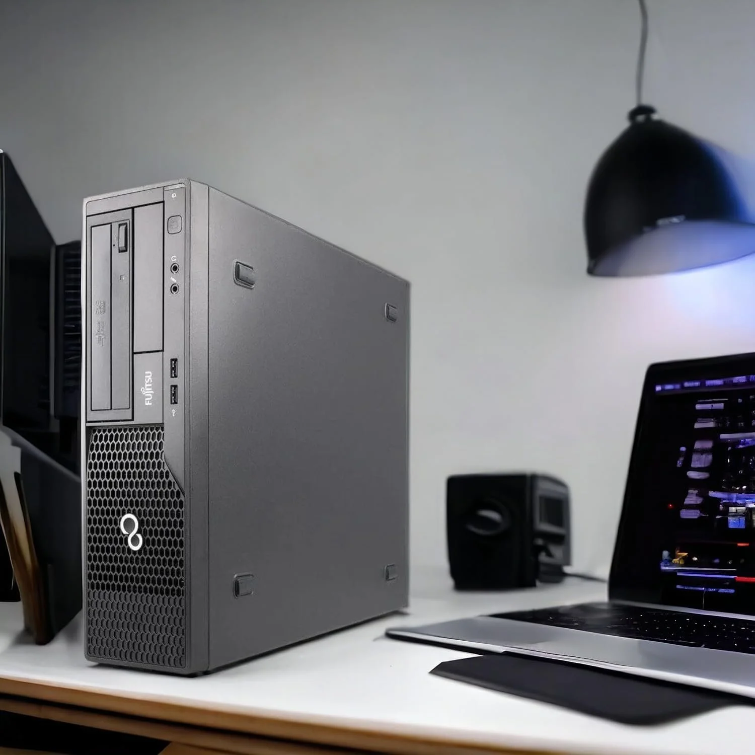 Комп’ютер Fujitsu Esprimo E500 E85+ SFF / Intel Core i3-2100 / RAM 8GB / SSD 120GB / 1 x LAN / Wi-Fi 4 /Windows 11 Pro / Чорний, фото №4