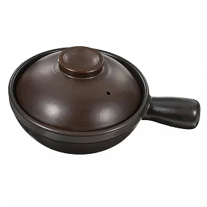 Кастрюля Luxshiny керамическая с крышкой и ручкой порцеляновая - Фото 1