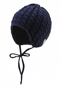 Вязана шапка з манжетом Sterntaler Класична дитяча бавовняна - Фото 1