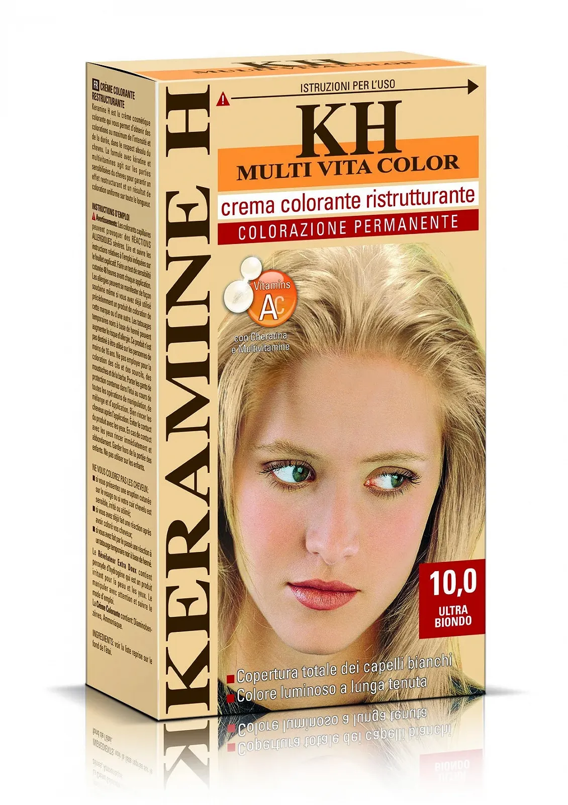 Крем-фарба для волосся Keramine H Restructuring 3 упаковки по 110 мл 330 мл, фото №1 Крем-фарба для волосся Keramine H Restructuring 3 упаковки по 110 мл 330 мл, фото №1