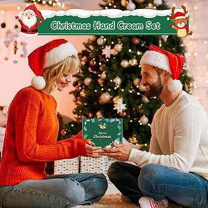 Крем для рук Набір Маленькі різдвяні подарунки для жінок, 5 x 30 мл ціна на synthetic.ua - Фото 1 Крем для рук Набір Маленькі різдвяні подарунки для жінок, 5 x 30 мл synthetic.ua - Фото 1