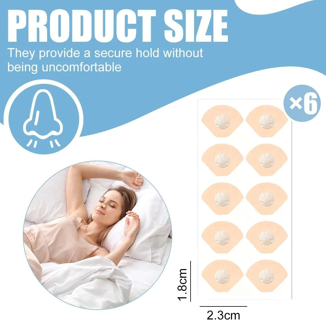 Пластирі для носа Магнітні JUGUTA 60 шт, фото №2 Пластирі для носа Магнітні JUGUTA 60 шт, фото №2