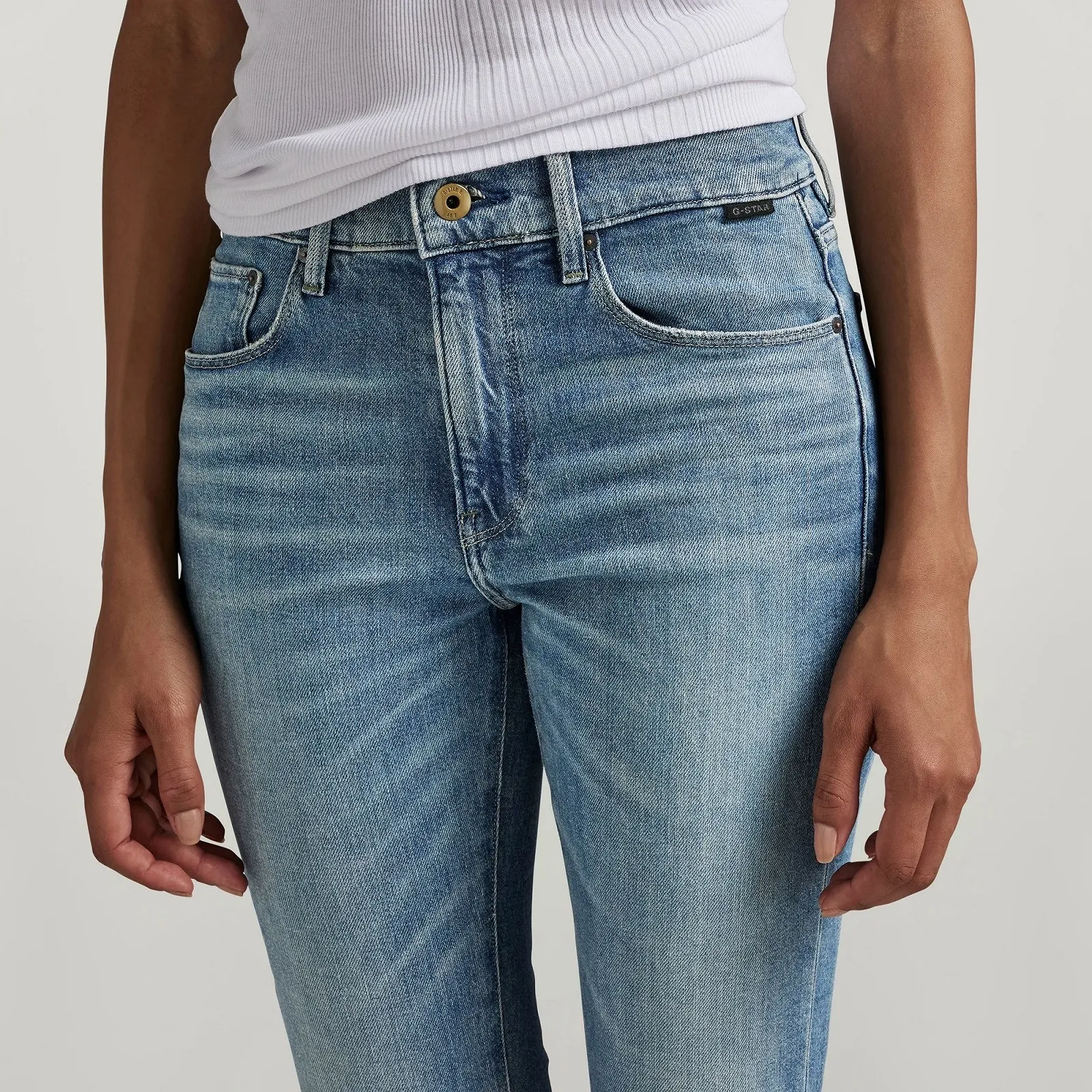 Жіночі джинси G-Star RAW Damen Jeans Skinny Flare 3301 - 27, фото №3 Жіночі джинси G-Star RAW Damen Jeans Skinny Flare 3301 - 27, фото №3