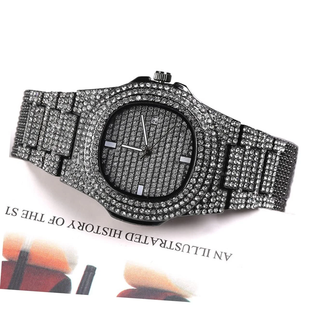 Чоловічий Кварцовий Годинник LIFKOME з Цирконієм, фото №9 Чоловічий Кварцовий Годинник LIFKOME з Цирконієм, фото №9