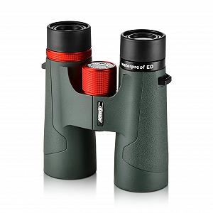 Бінокль AOMEKIE ED 8 x 42 Mist & Waterproof Повністю багатошаровий з призмою BaK4 Чорний - Фото 1
