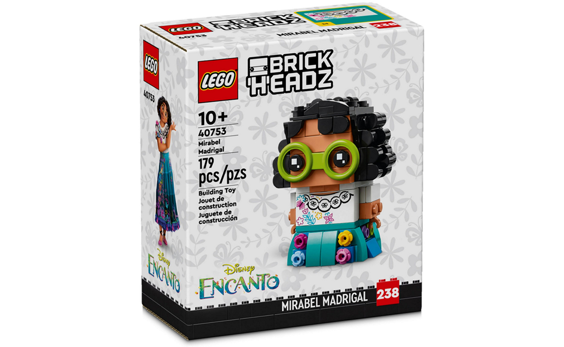 Конструктор Лего LEGO Brick Headz Мирабель Мадригал (40753), фото №1
