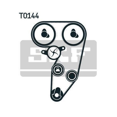 Комплект ремня ГРМ SKF VKMA 02181 для ALFA ROMEO FIAT LANCIA, фото №2 Комплект ремня ГРМ SKF VKMA 02181 для ALFA ROMEO FIAT LANCIA, фото №2