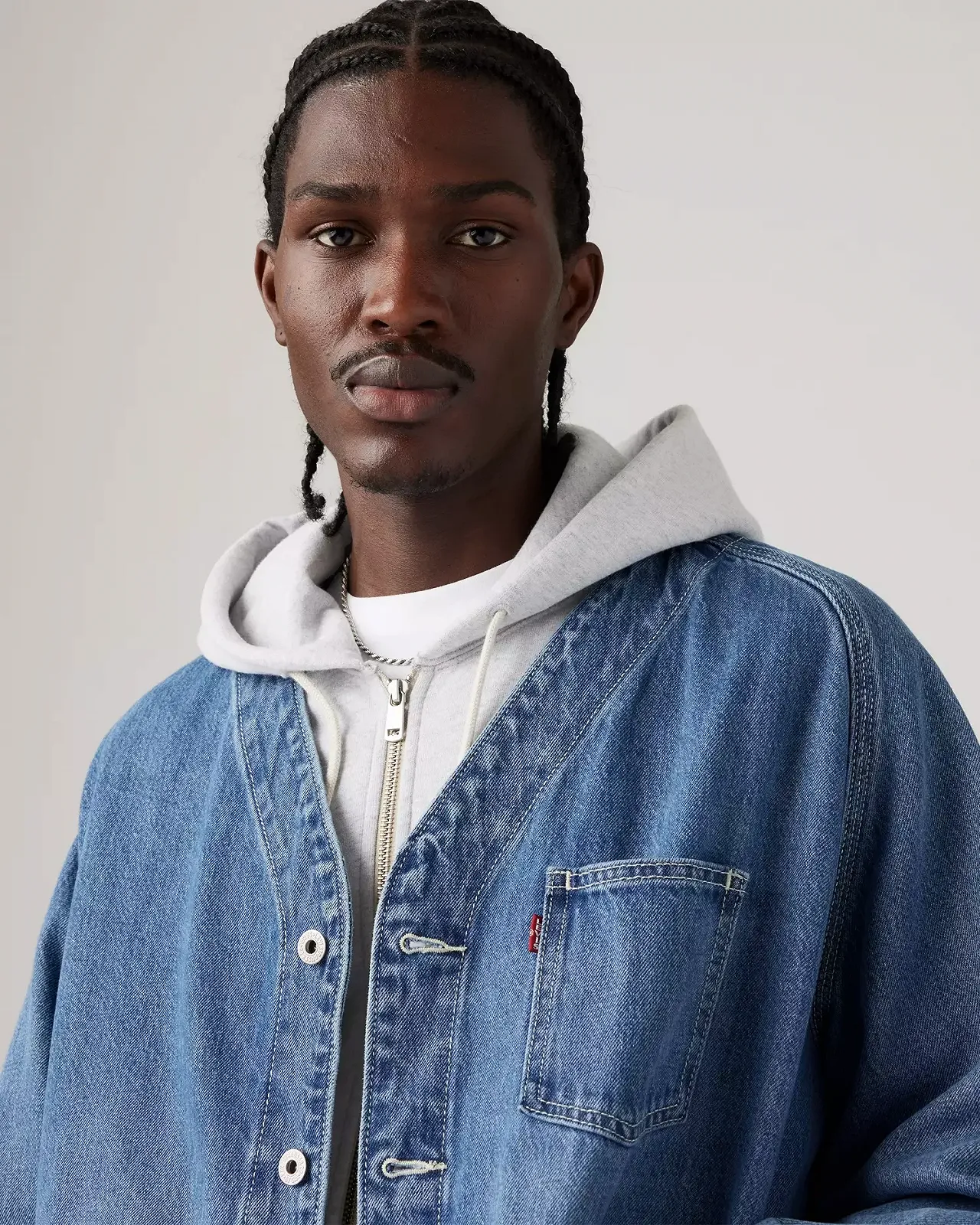 Джинсовая куртка Levis - Union Engineer Cardigan Highlights - Mens - M, фото №2