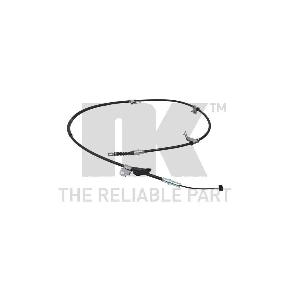 Трос стояночного тормоза NK 902642 для HONDA, правый, фото №1