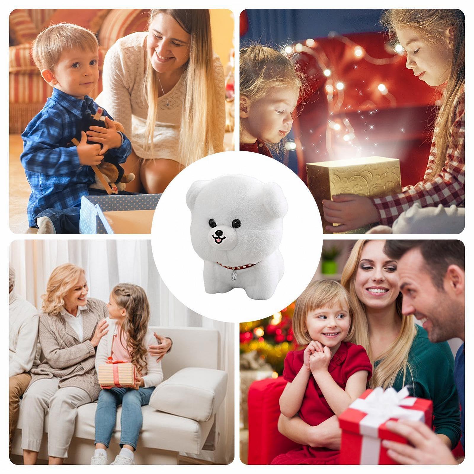 Щенок Generisch Weiches Hundespielzeug Kinder-Welpen-Stofftier Мягкие Собачьи Игрушки для Объятий, фото №4