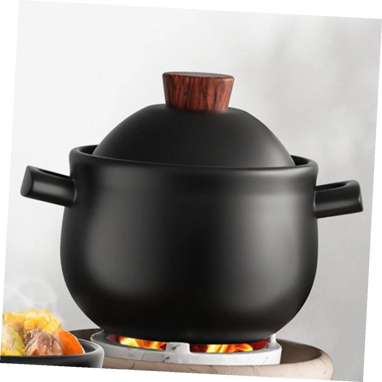 Кастрюля для запекания Alipis керамическая большой емкости термостойкая для газовой плиты, фото №6