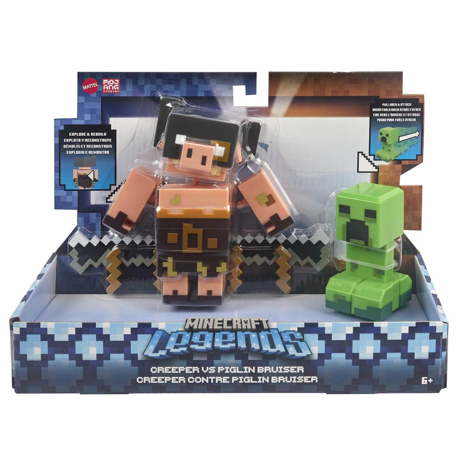 Игровая фигурка Minecraft Legends, около 8 см, в упаковке 2 шт., фото №4