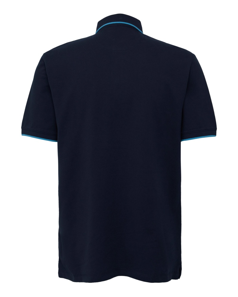 Футболка поло Cotton blend polo 2161571-5852 s.Oliver Темно-синій L, фото №5
