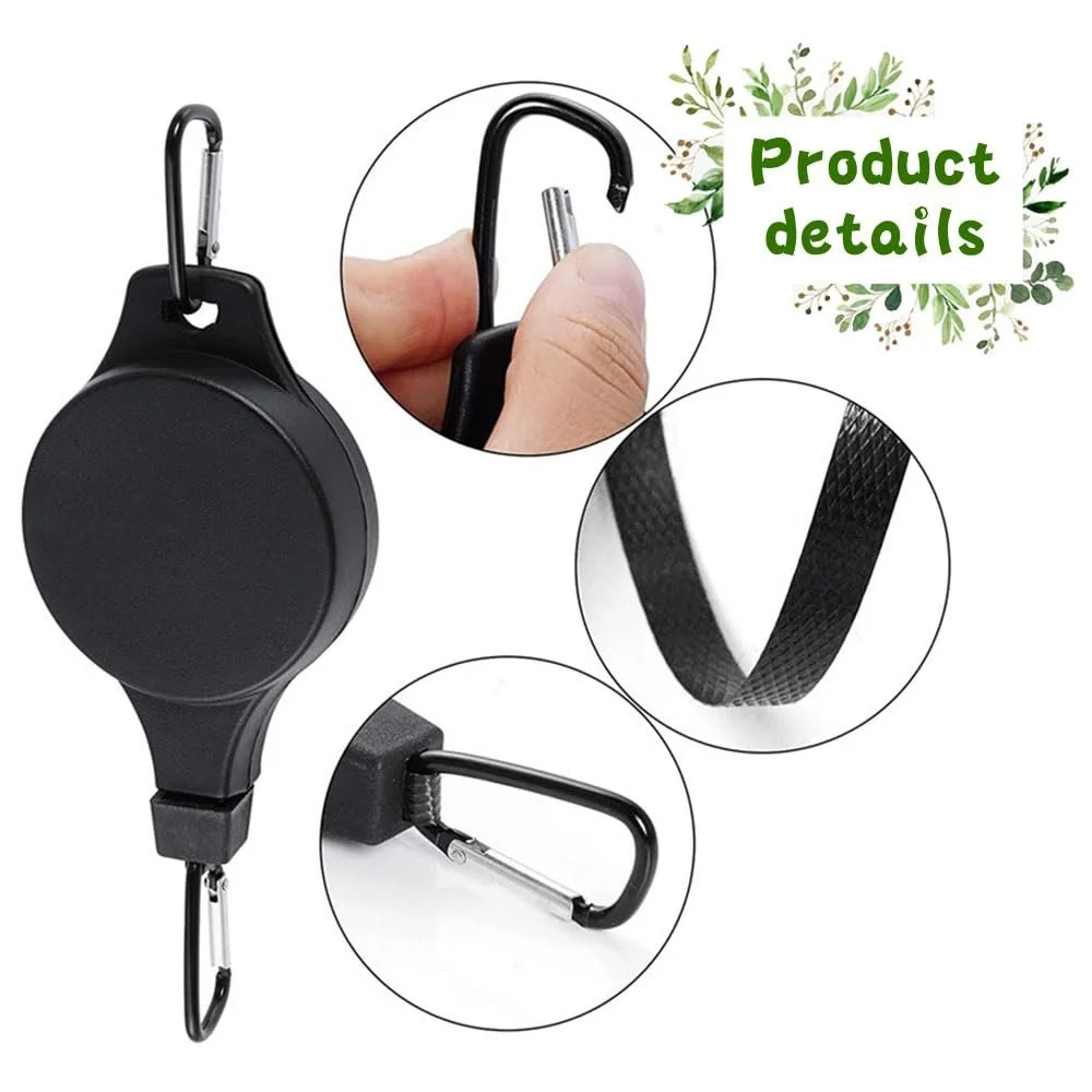 Выдвижные крючки для подвесных корзин MANGLI Набор 2 шт. Регулируемые, фото №3