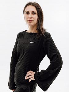 Джемпер Nike W NSW RIB JRSY LS TOP XS synthetic.ua - Фото 1