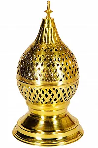 Настільна лампа Ishrat 34 см Латунь Золота synthetic.ua - Фото 1