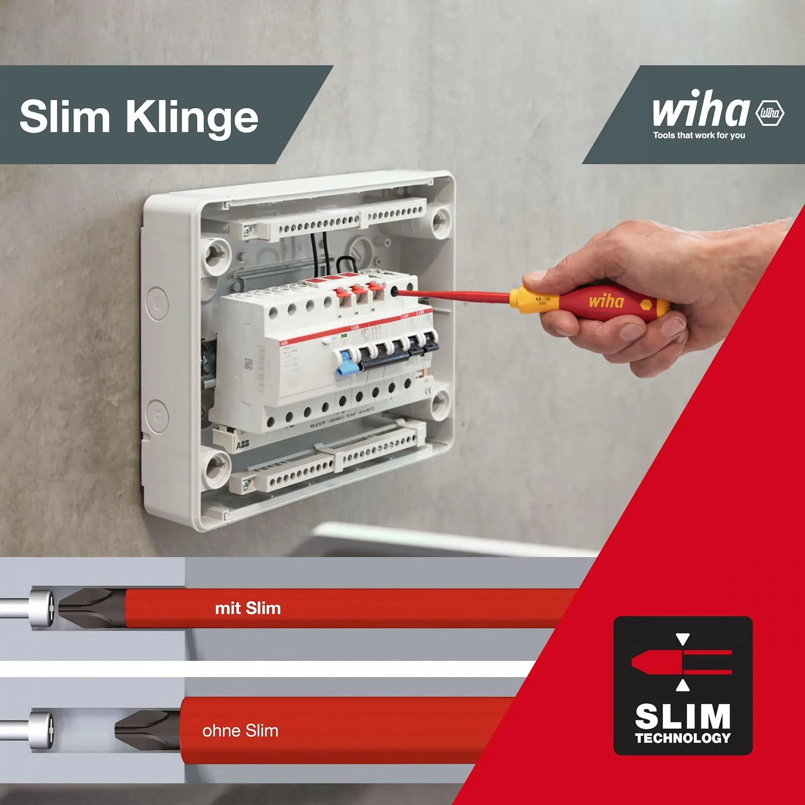 Набір викруток Wiha SoftFinish 3201K12 12 штук Slotted Phillips Torx Pozidriv, фото №2