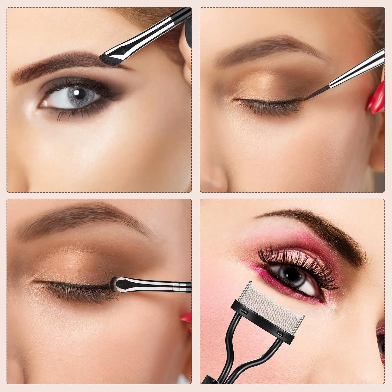 Yrarbil Кисті Eyeliner-Pinsel Fein Abgewinkelt Eyeliner, фото №6 Yrarbil Кисті Eyeliner-Pinsel Fein Abgewinkelt Eyeliner, фото №6