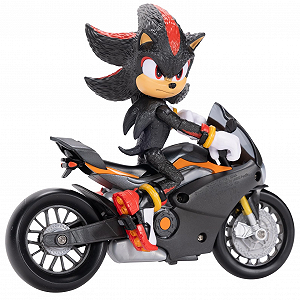 Фигурка Соник Шедоу с мотоциклом Jakks Pacific / Sonic 3 Movie Shadow Sonic / 12,7 см synthetic.ua - Фото 1