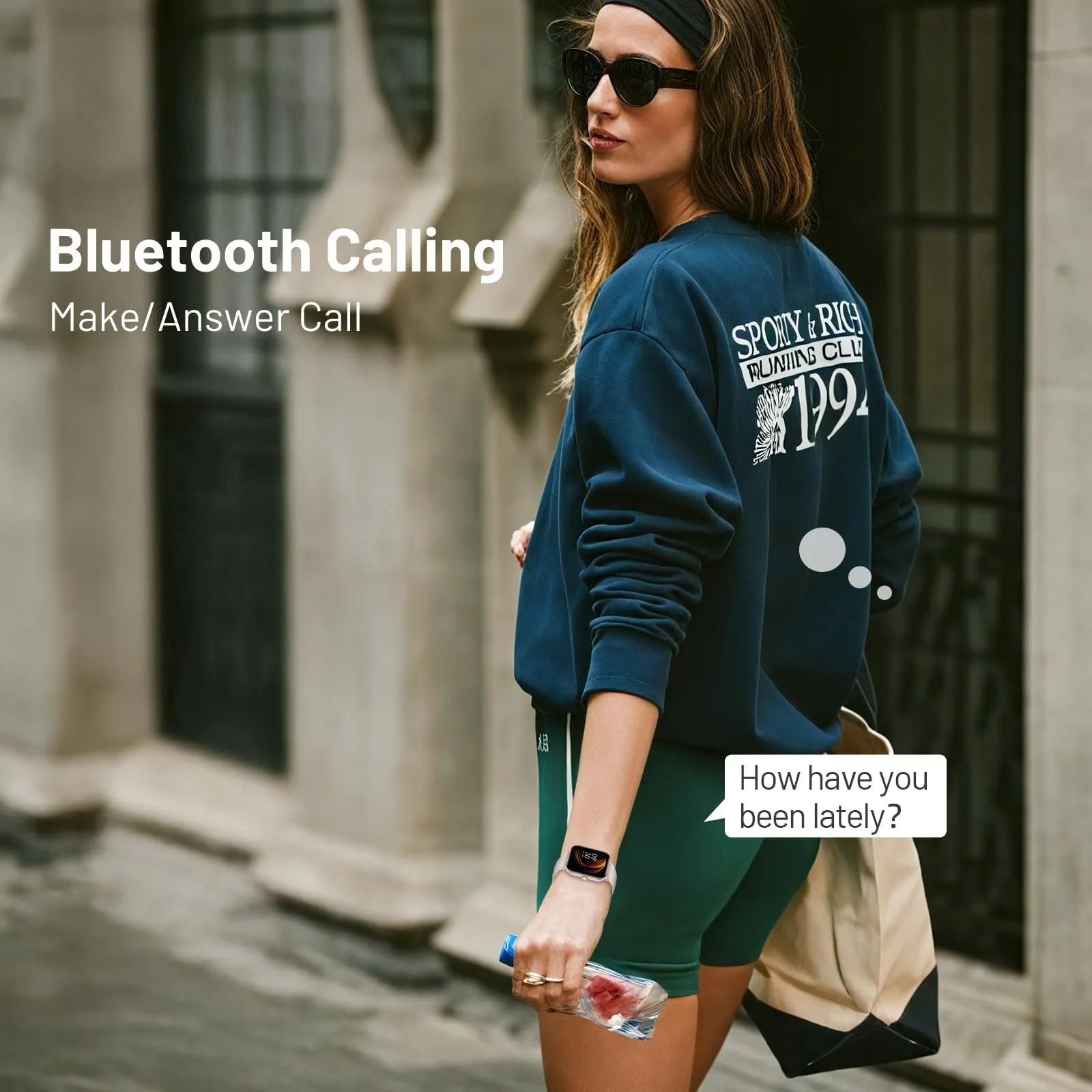 Смартгодинник 1.83 Inch HD Монітор серцевого ритму/Монітор сну Водонепроникний IP67, фото №4