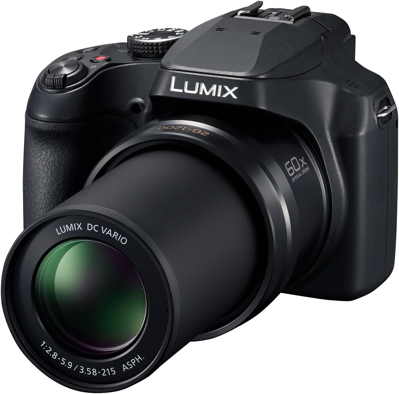 Бридж фотоапарат Panasonic Lumix DC-FZ82D 18.1Мп / CMOS / 4K 30fps / 60Х зум / Wi-Fi / Чорний + об'єктив Panasonic 20-1200 mm F2.8-5.9, фото №2