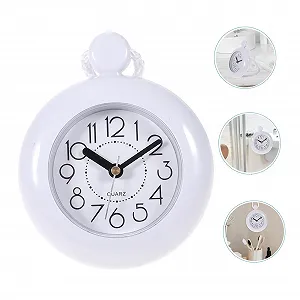 Часы настенные VICASKY для ванной комнаты, водонепроницаемые, простые, на батарейках, бесшумные, без батареи, компактные цена на synthetic.ua - Фото 1 Часы настенные VICASKY для ванной комнаты, водонепроницаемые, простые, на батарейках, бесшумные, без батареи, компактные synthetic.ua - Фото 1