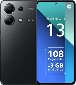 Смартфон Xiaomi Redmi Note 13 4G 6GB RAM 128GB Midnight Black - Фото 1