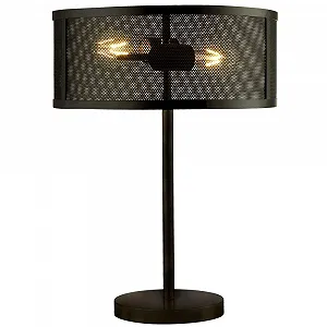 Настольная лампа Glamour Brilliant Relax LED 50 см Металл Черный - Фото 1