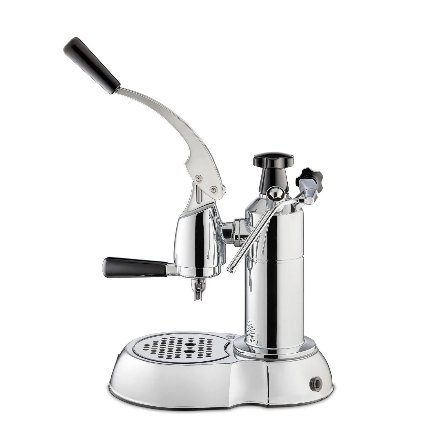 Рычажная кофеварка La Pavoni Stradivari Europiccola Lusso LPLSTL01EU 0.8 л Хром/Черный, фото №3