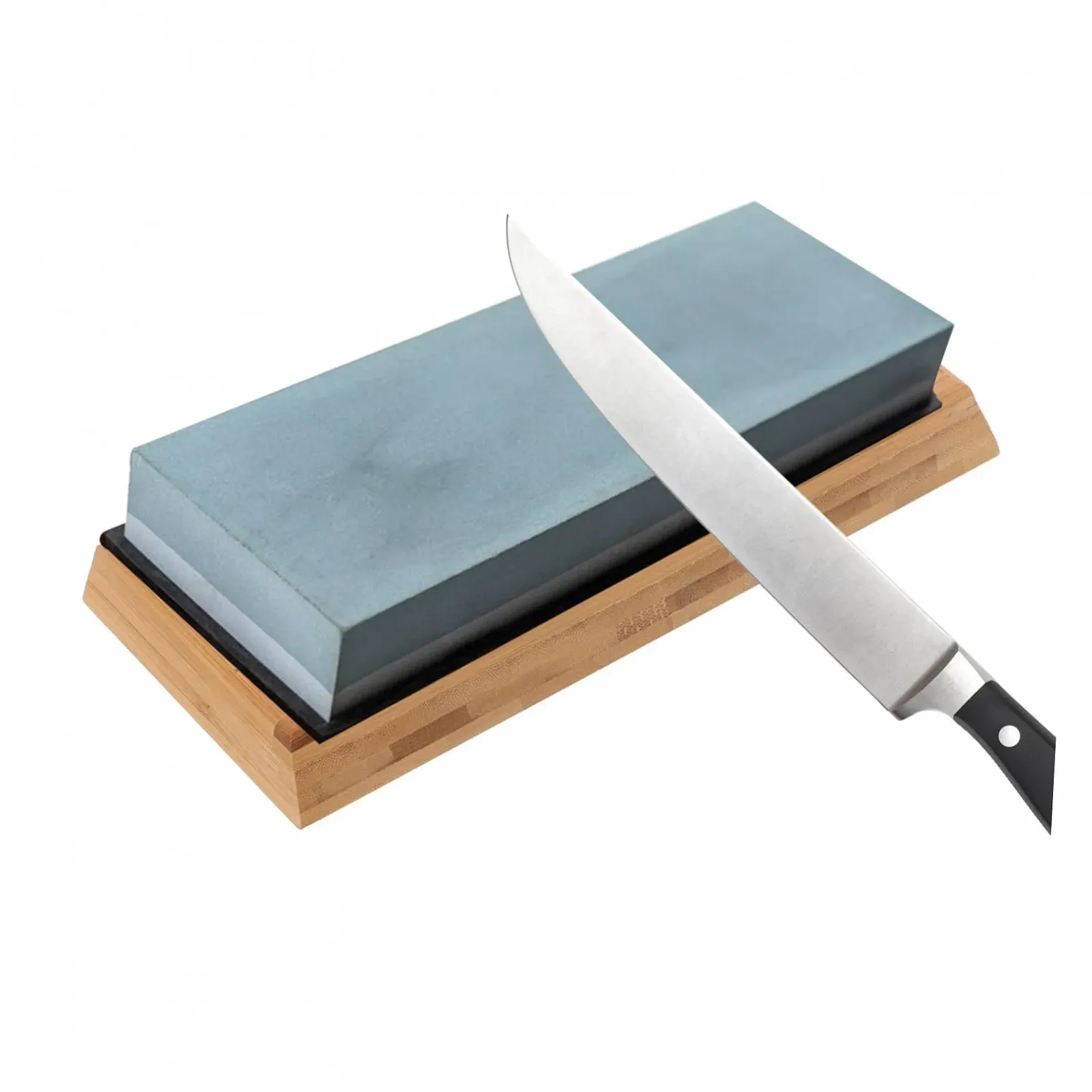 Держатель для точильного камня Veemoon Бамбук Резина 5 наборов, фото №8