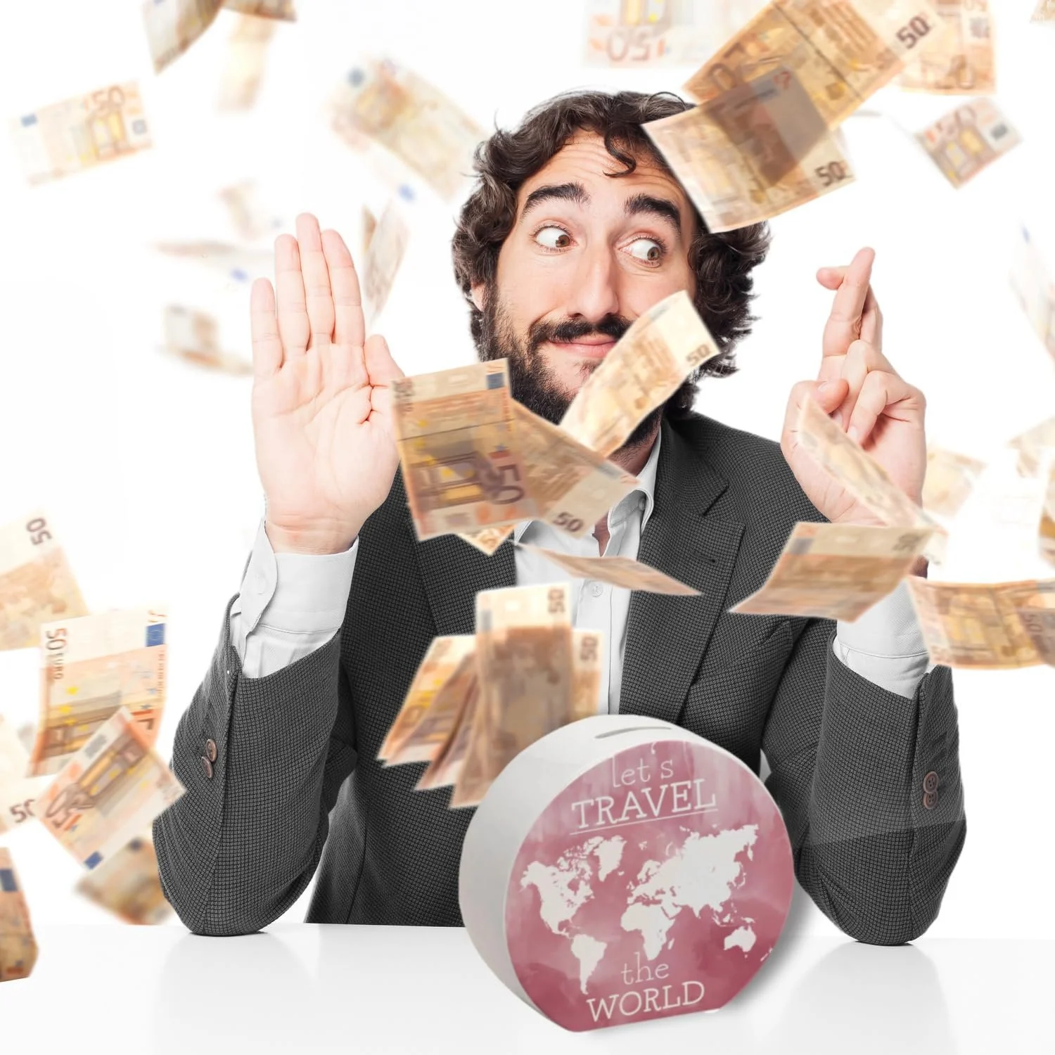 Скарбничка Let's Travel The World World Map, фото №7