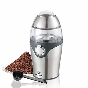 Кофемолка электрическая DR MILLS DM-7448A Нержавеющая сталь - Фото 1