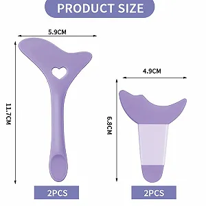 Трафареты для подводки FAMIDIQGO набор изук силикон многоразовые для новичков фиолетовый цена на synthetic.ua - Фото 1 Трафареты для подводки FAMIDIQGO набор изук силикон многоразовые для новичков фиолетовый synthetic.ua - Фото 1