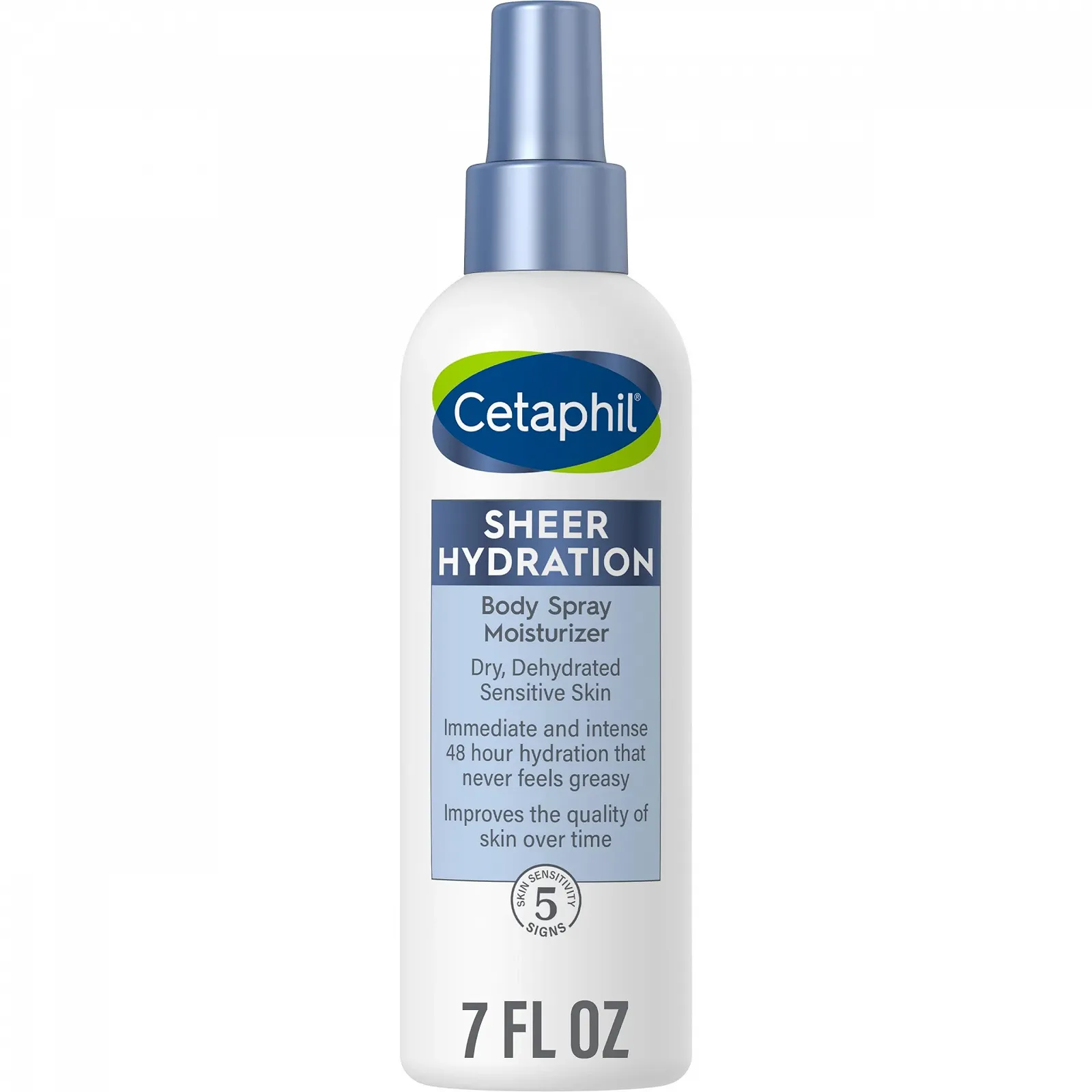 Спрей для тіла Зволожуючий CETAPHIL Sheer Hydration Без аромату 7 рідких унцій, З гіалуроновою кислотою, вітаміном Е та вітаміном B5, фото №1 Спрей для тіла Зволожуючий CETAPHIL Sheer Hydration Без аромату 7 рідких унцій, З гіалуроновою кислотою, вітаміном Е та вітаміном B5, фото №1
