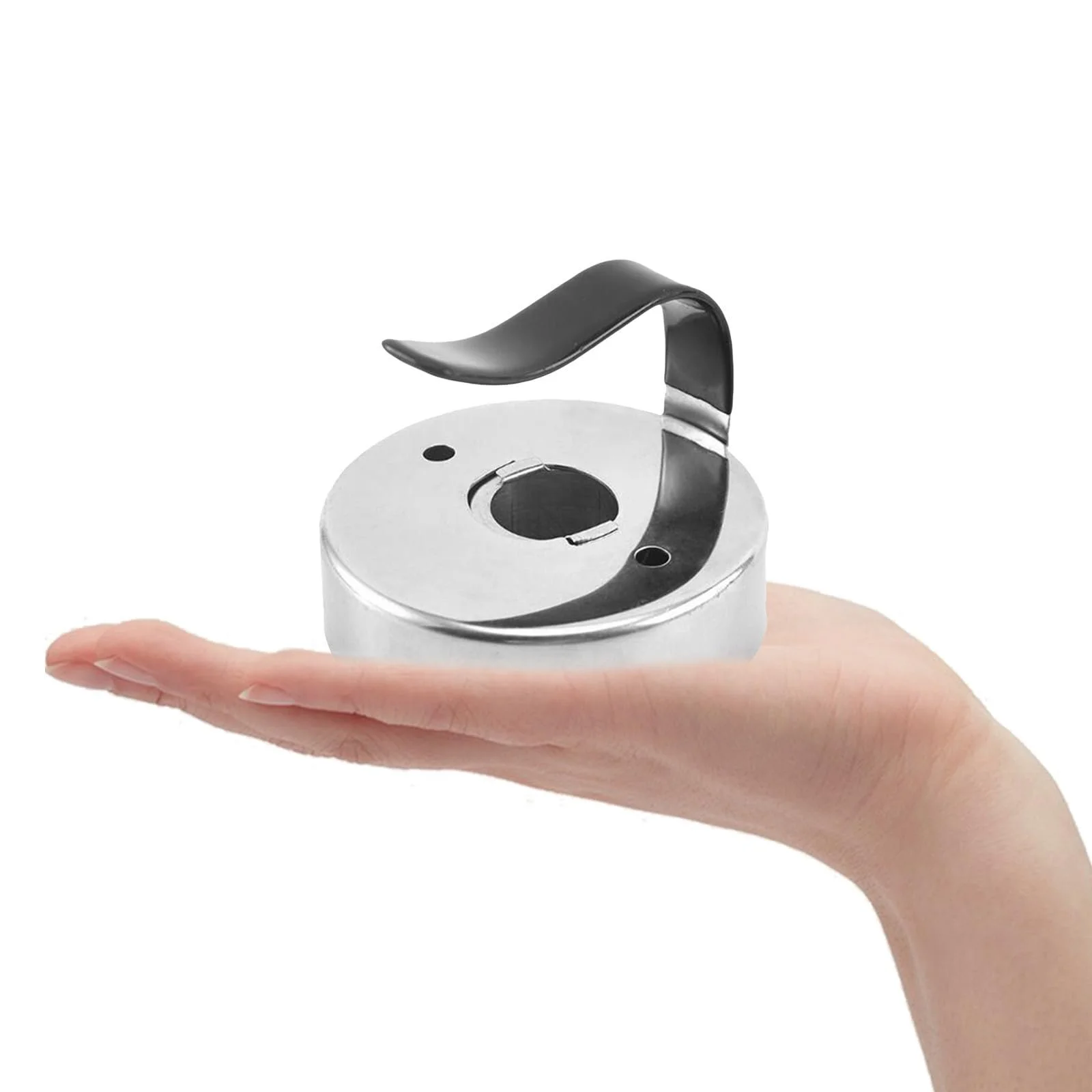 Формы для пончиков Healifty 2 шт. Нержавеющая сталь 7.4 см антипригарные, фото №6