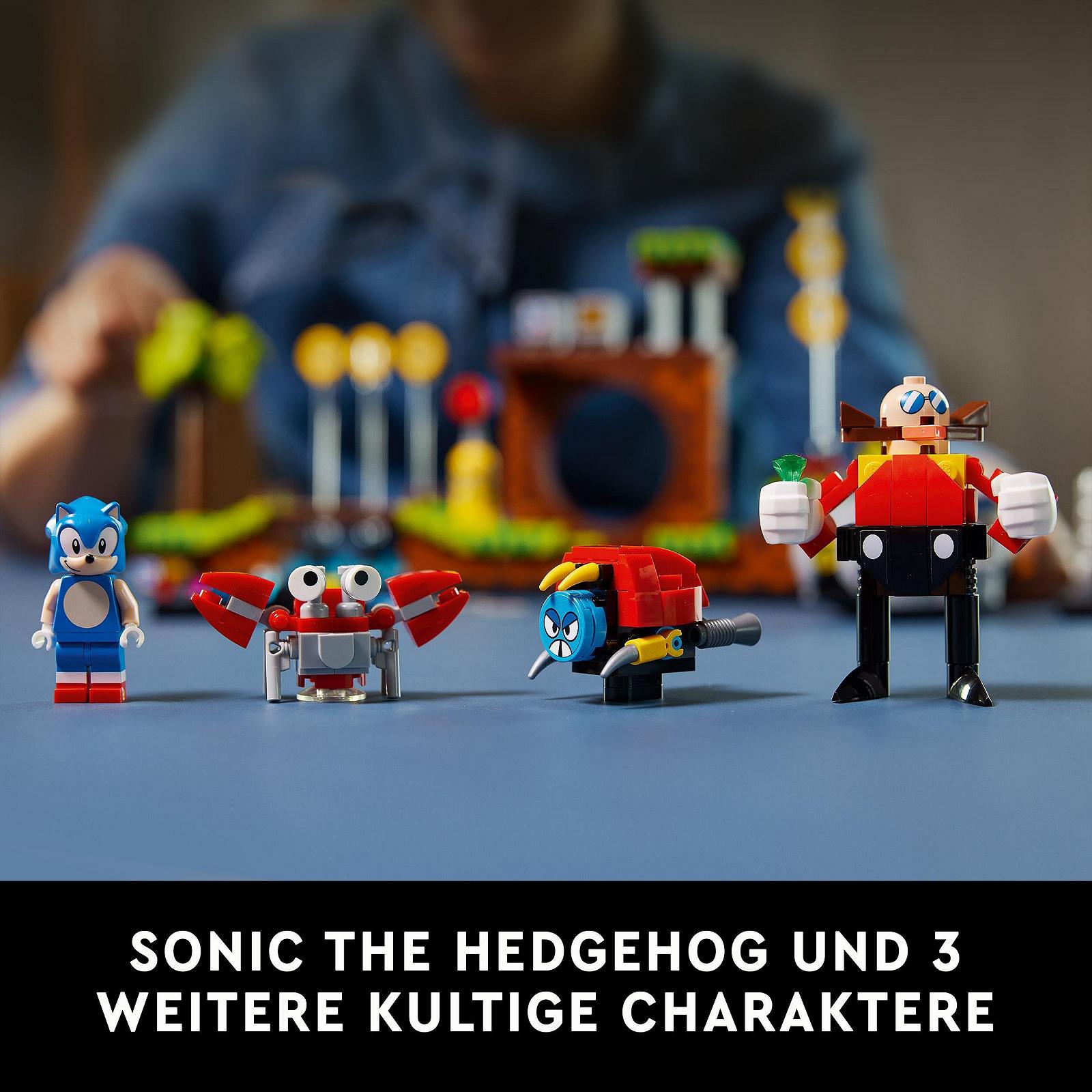 Ігровий набір LEGO Ideas 21331 Sonic The Hedgehog - Green Hill Zone з Dr. Eggmann, Egg-Mobil та більше фігурок, фото №7