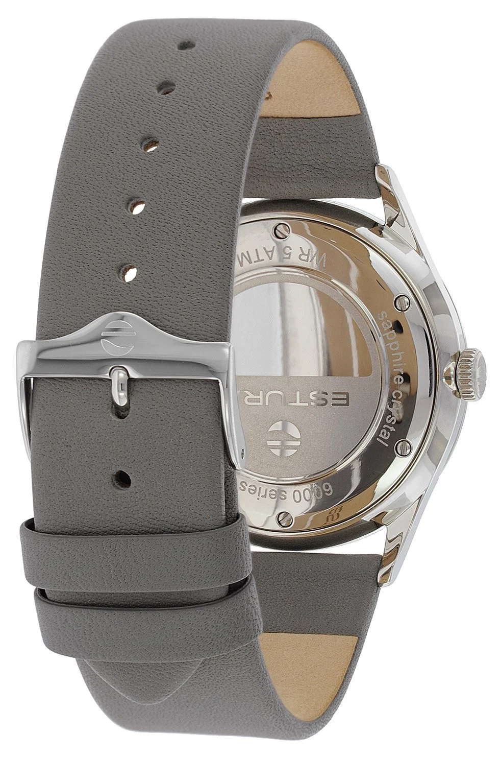 Мужские часы Estura Big Shot Timeless, сделано в Германии, 6010-03, серебряный, современный, фото №3 Мужские часы Estura Big Shot Timeless, сделано в Германии, 6010-03, серебряный, современный, фото №3