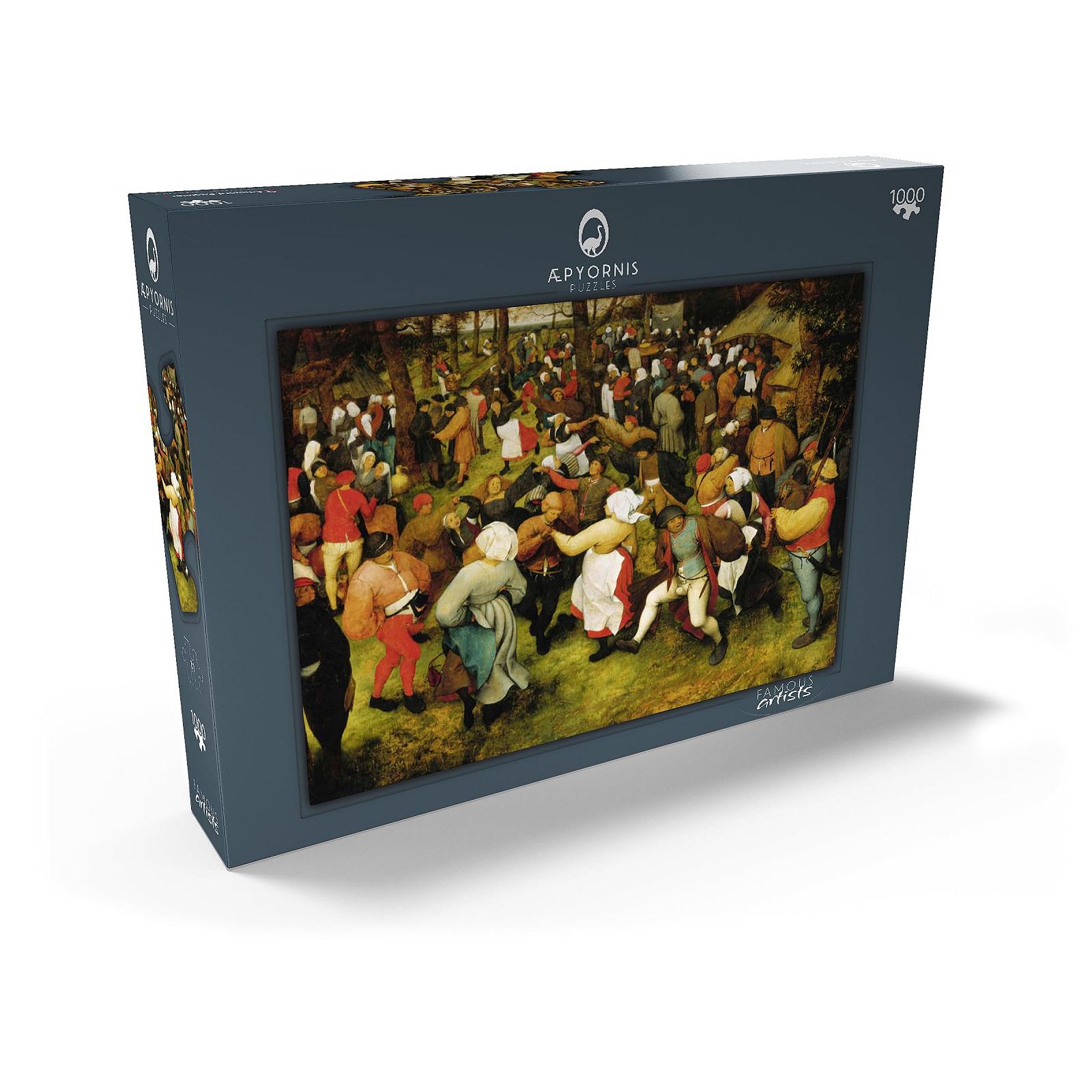 Пазл MyPuzzle MyPuzzle Special Collection by Æpyornis The Wedding Dance in The Open Air, 1566, by Pieter Bruegel The Elder Премиум 1000 элементов, фото №2