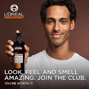 Шампунь L'Oréal Men Expert Barber Club 3-в-1 для бороды, лица и волос с кедровым маслом 400 мл цена на synthetic.ua - Фото 1 Шампунь L'Oréal Men Expert Barber Club 3-в-1 для бороды, лица и волос с кедровым маслом 400 мл synthetic.ua - Фото 1