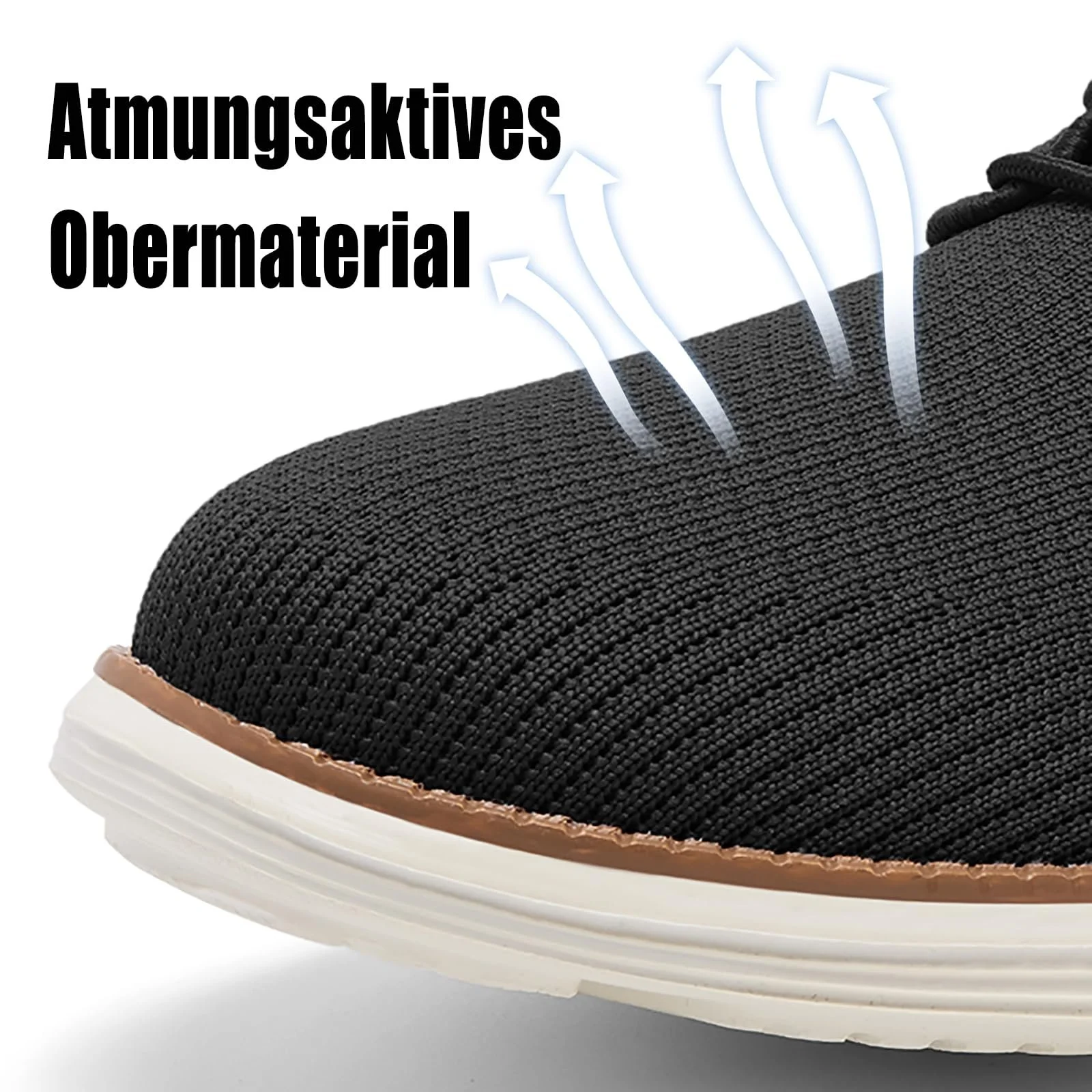 SHULOOK Літні дихаючі Чоловічі Легкі Кросівки для Ходьби Літні Кросівки для Відпочинку Ділові Повсякденні Сучасні Кросівки Breeze, фото №3