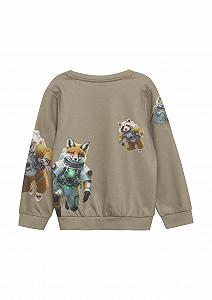 Свитшот s.Oliver с принтом по всей поверхности synthetic.ua - Фото 1