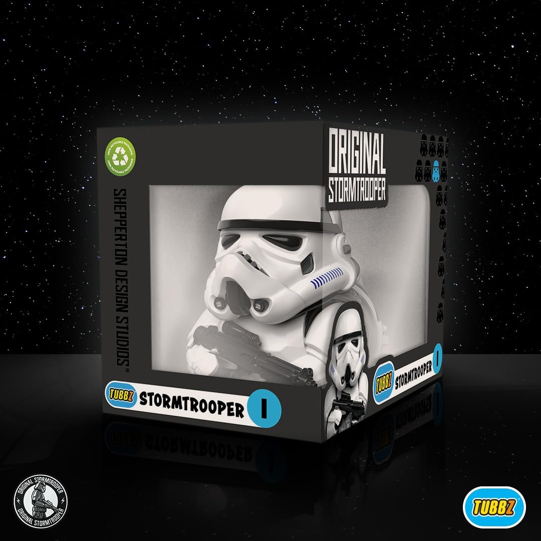 Фігурка Stormtrooper Star Wars TUBBZ, біла/чорна (у коробці), фото №6