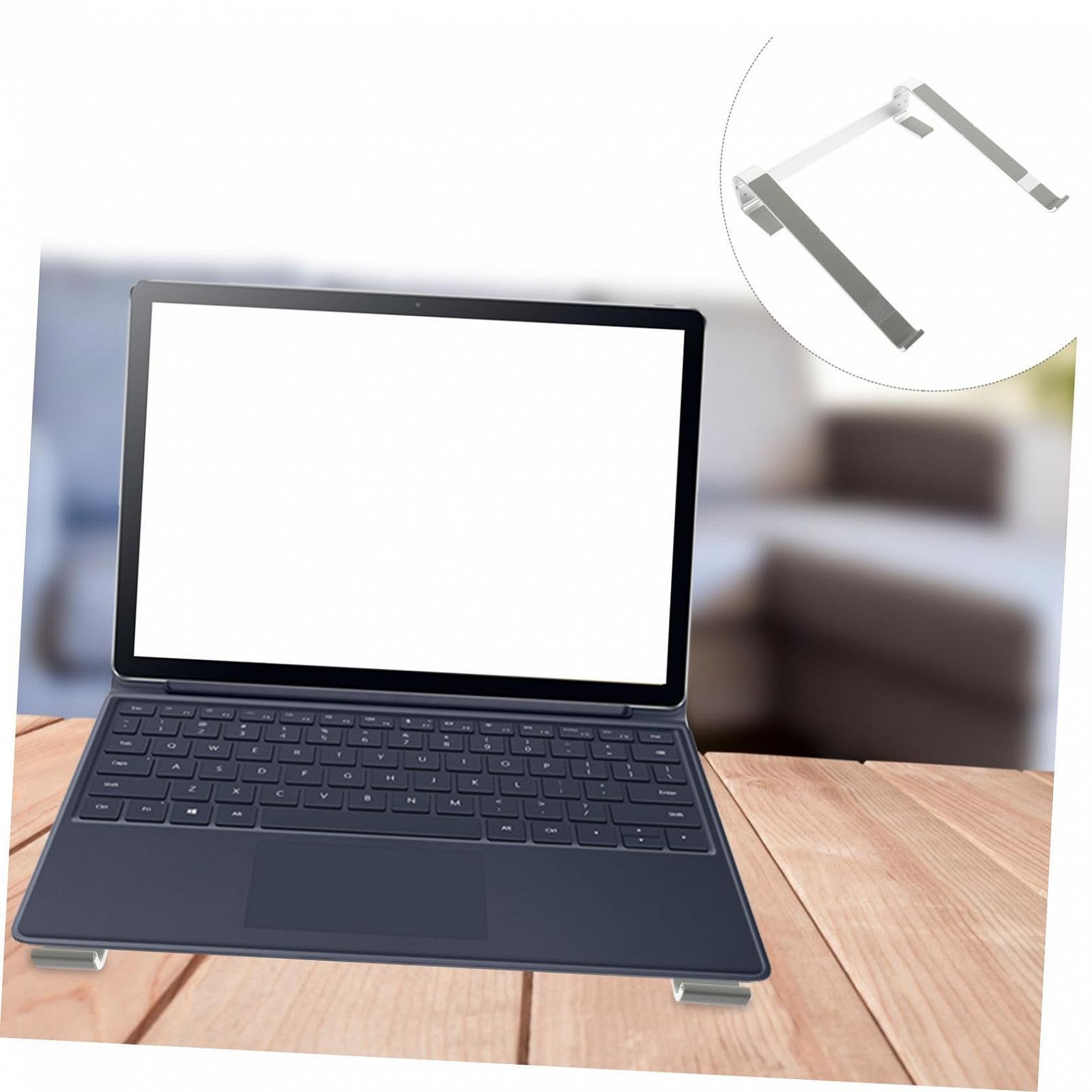 Підставка для ноутбука алюмінієва регульована по висоті ергономічна настільна, фото №6