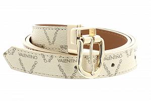 Ремень Valentino Bags Liuto Ecru synthetic.ua - Фото 1