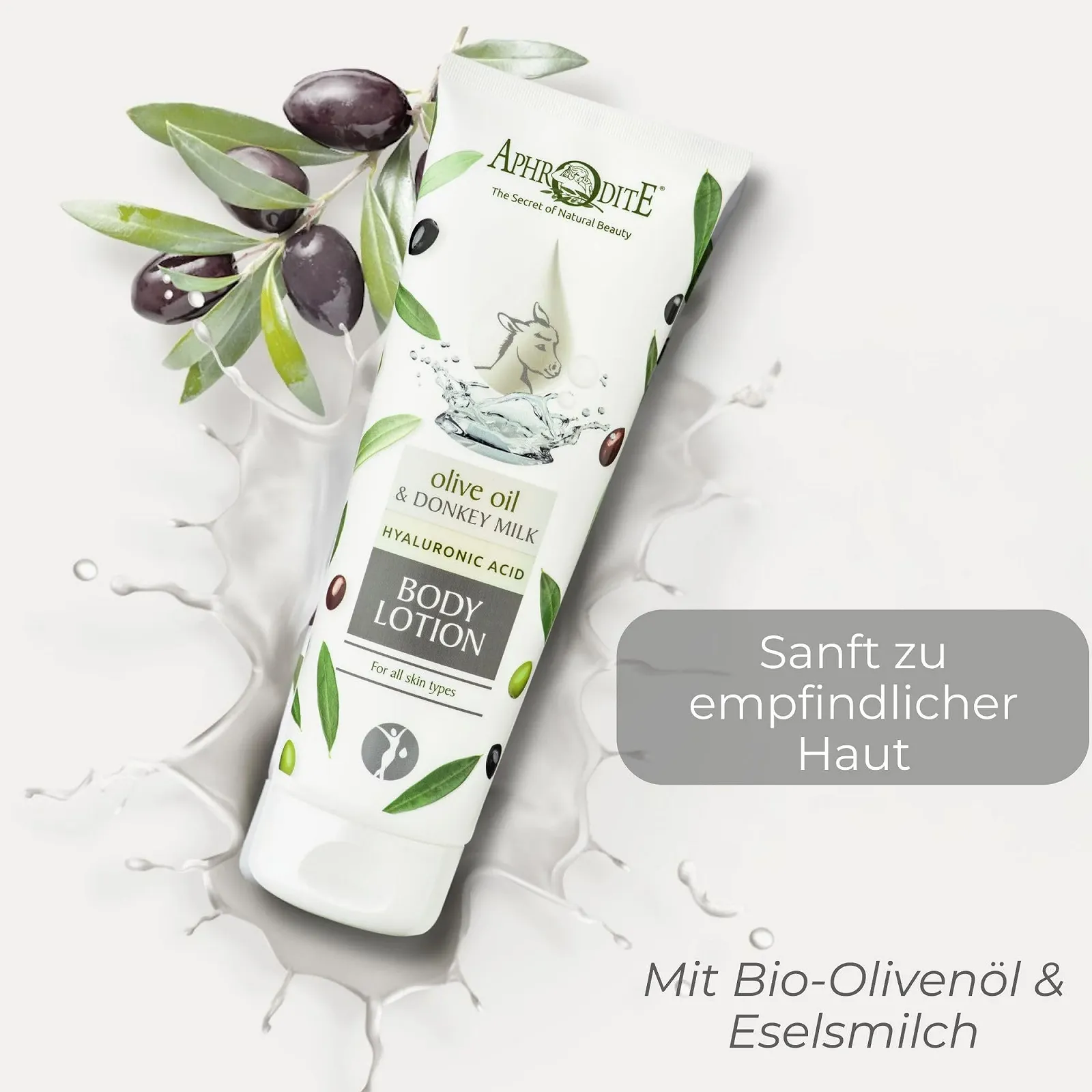 Лосьйон для тіла Оливкова олія та Молоко ослиці Aphrodite The Youth Elixir 200 мл, фото №5 Лосьйон для тіла Оливкова олія та Молоко ослиці Aphrodite The Youth Elixir 200 мл, фото №5