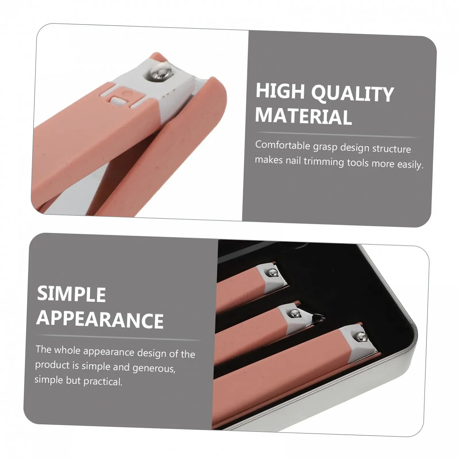 Набор для ухода за ногтями из углеродистой стали, кусачки, фото №8 Набор для ухода за ногтями из углеродистой стали, кусачки, фото №8