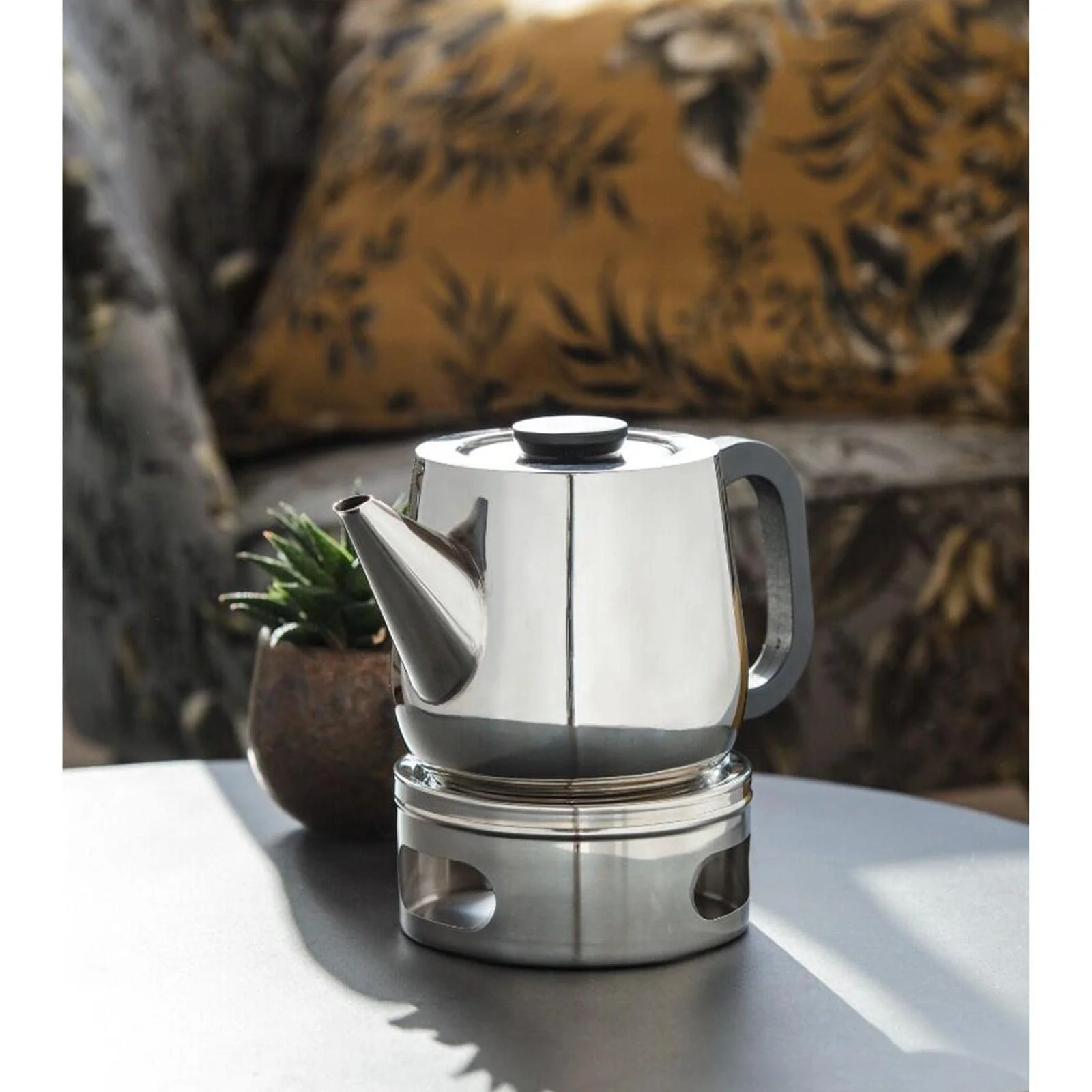 Чайник-заварник Bredemeijer 1.0 літр з фільтром-сіткою з нержавіючої сталі для розсипного чаю, фото №3