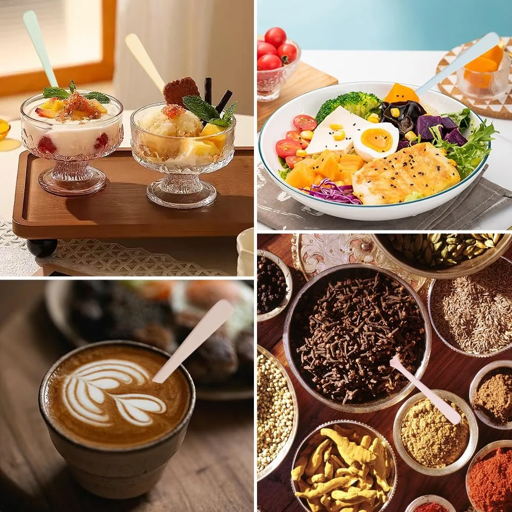 Набір довгих ложок 5 шт, різнокольорові, пластикові, фото №5 Набір довгих ложок 5 шт, різнокольорові, пластикові, фото №5