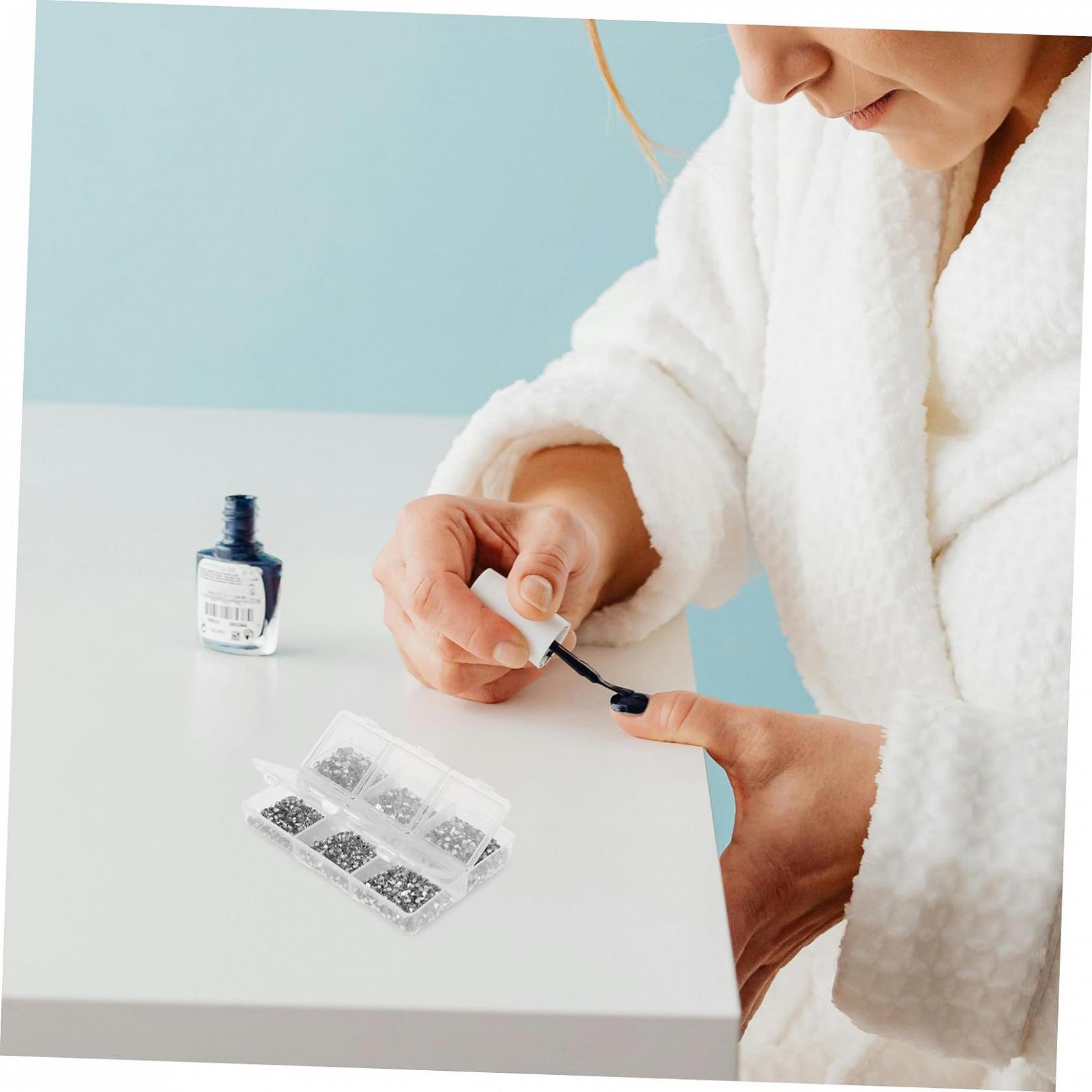 Набір для дизайну нігтів Стрази Круглі дорогоцінні камені, фото №5 Набір для дизайну нігтів Стрази Круглі дорогоцінні камені, фото №5