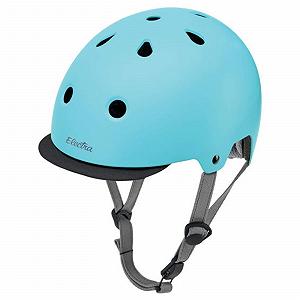 Шлем Electra Solid Color Serie Fidlock ABS, моющаяся внутренняя подкладка, цвет Powder Blue - Matt Blau, размер S - Фото 1